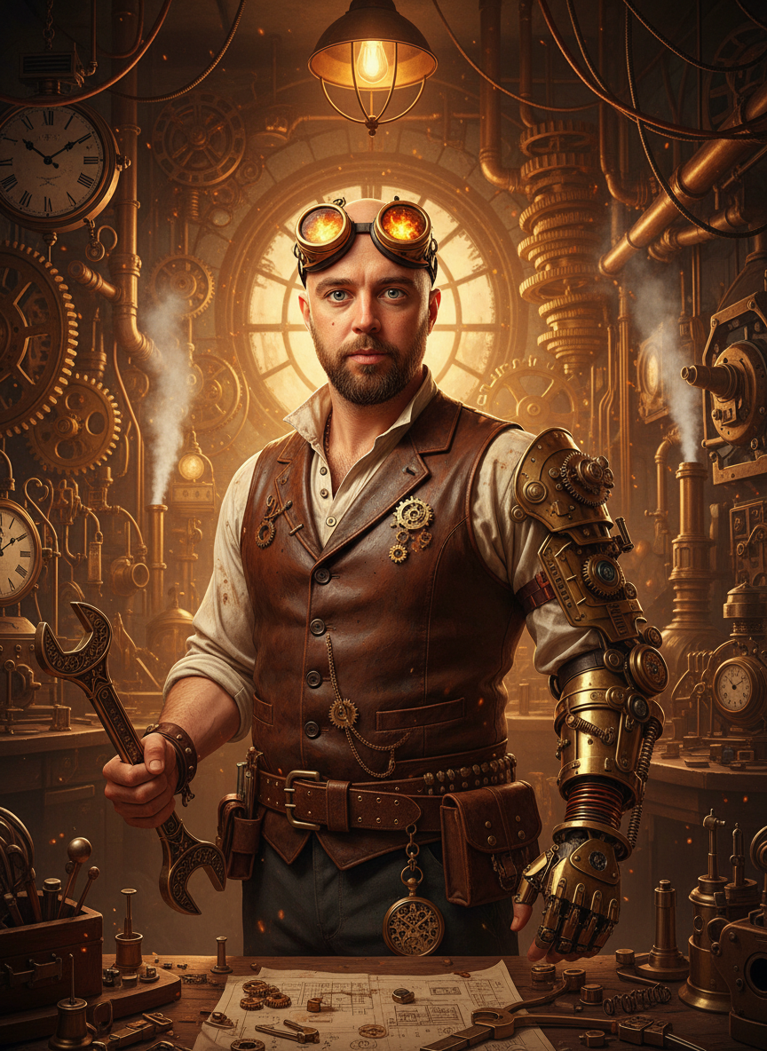 Steampunk style